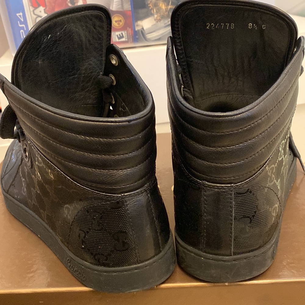 Gucci gg imprime praga soft sneaker mens 8.5 - Picture 5 of 9